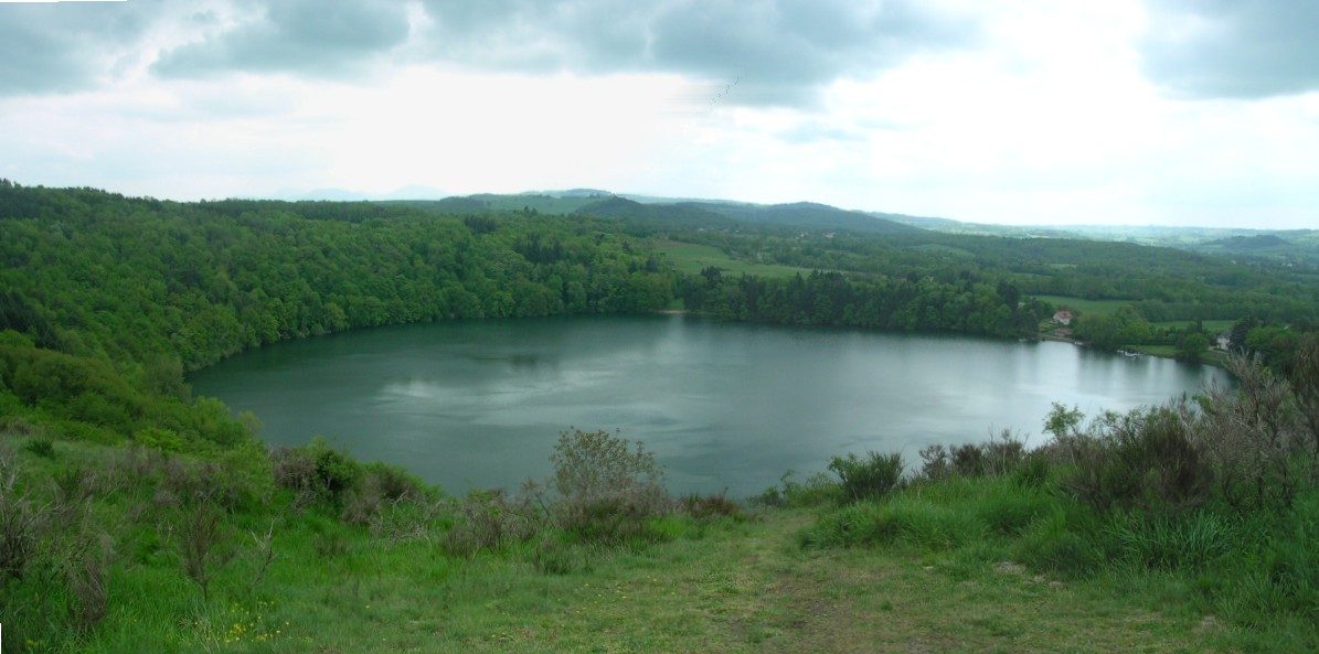 Itinéraire vélo Charbonnières - Gour de Tazenat